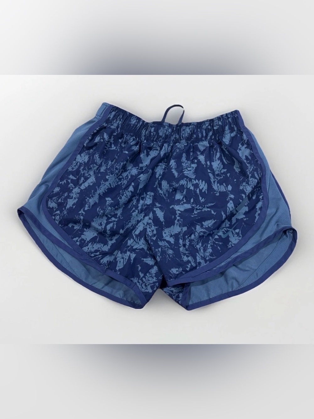 Nike Dri-Fit Running Shorts Blue Purple Gym Workout Swoosh